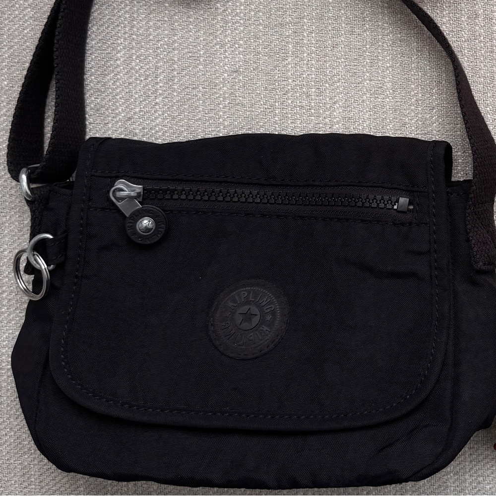 EUC Kipling Black Sabian Crossbody Bag